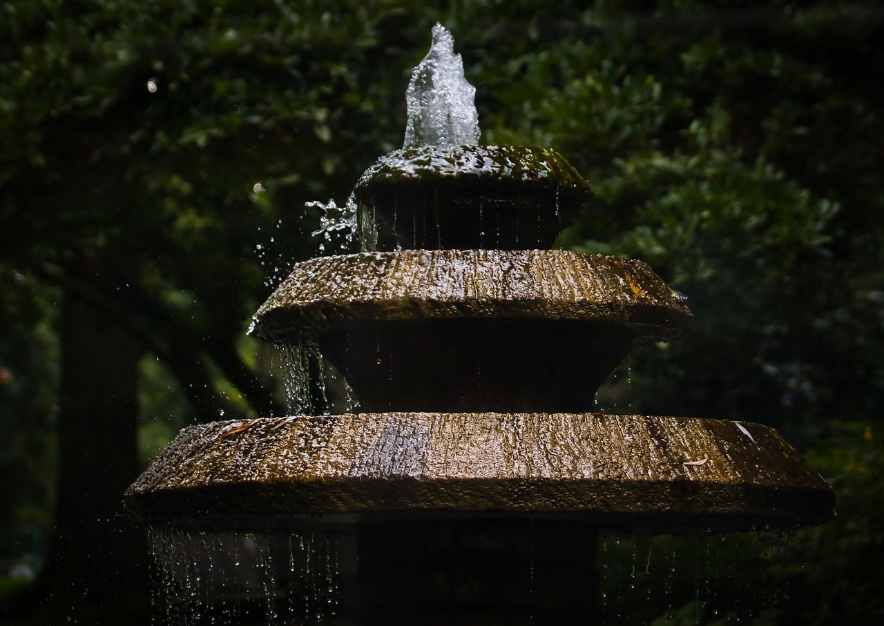 Fountain, drops, nature — Atomic Wallet: Your Comprehensive App for Crypto Management