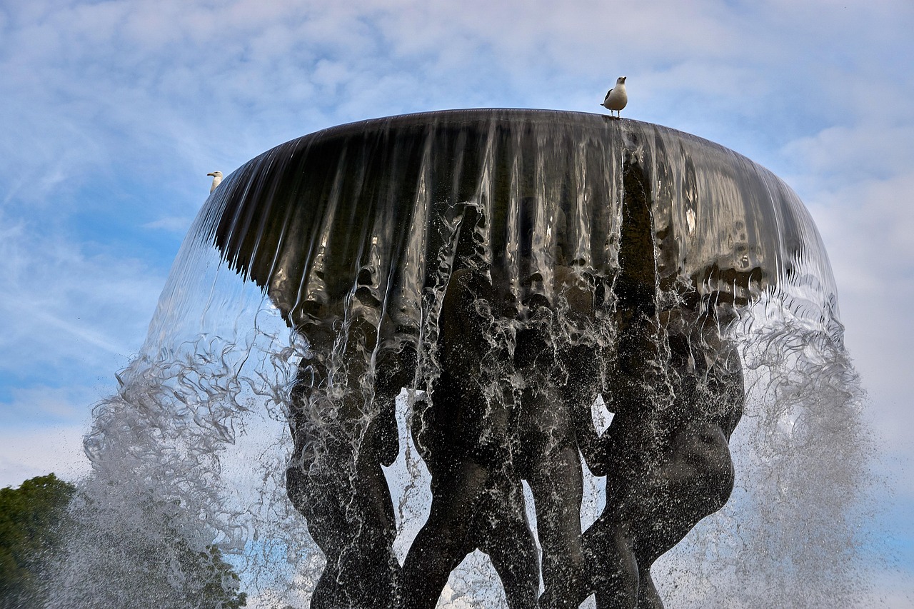 Fountain, nature, water — Discover the Versatility of Atomic Wallet for Crypto